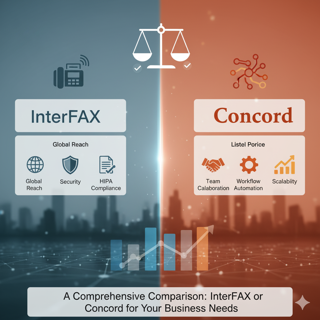 A Comprehensive Comparison: InterFAX or Concord for Your Business Needs