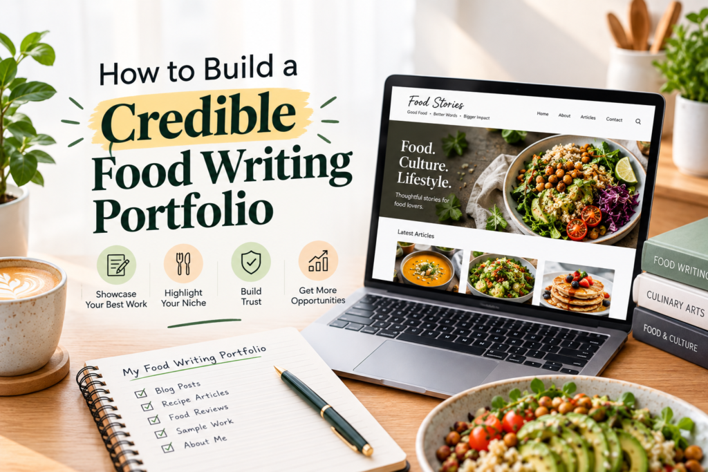How to Build a Credible Food Writing Portfolio